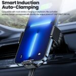 Toocki – Cargador Inalámbrico para Coche 15W con Sujeción Automática - Image 3