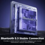 Toocki - Auriculares Inalámbricos TWS Bluetooth 5.3 con ANC + ENC - Imagen 3