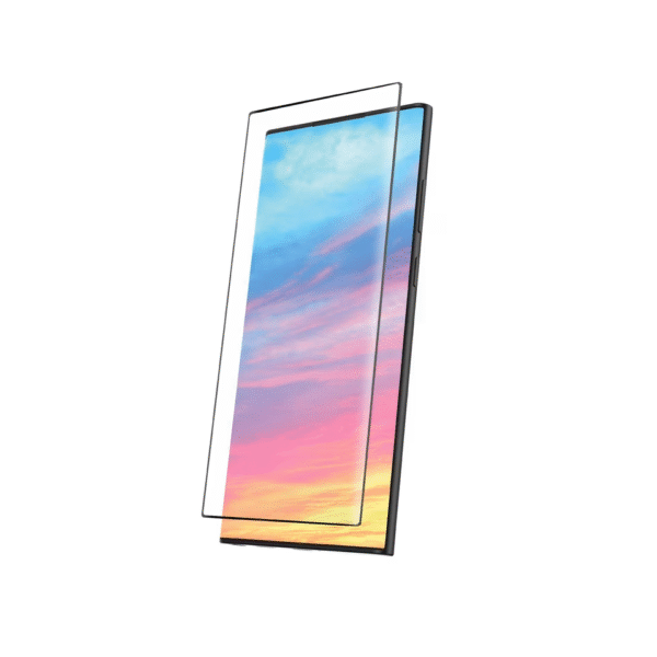 Protector de Pantalla Curvo para Samsung Galaxy S22 Ultra – Vidrio Templado Compatible con Huella Digital