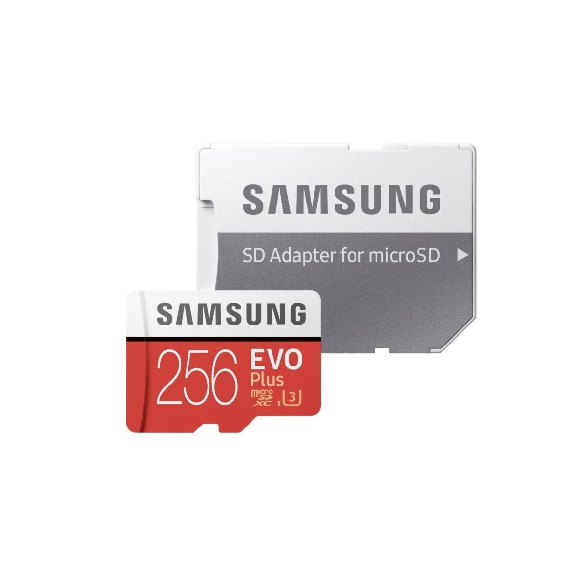 Samsung MicroSDXC EVO Plus 256GB Clase 10 con Adaptador