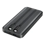 Power Bank BAT101 10000mAh PD 22.5W con 2 Cables Integrados - Imagen 3