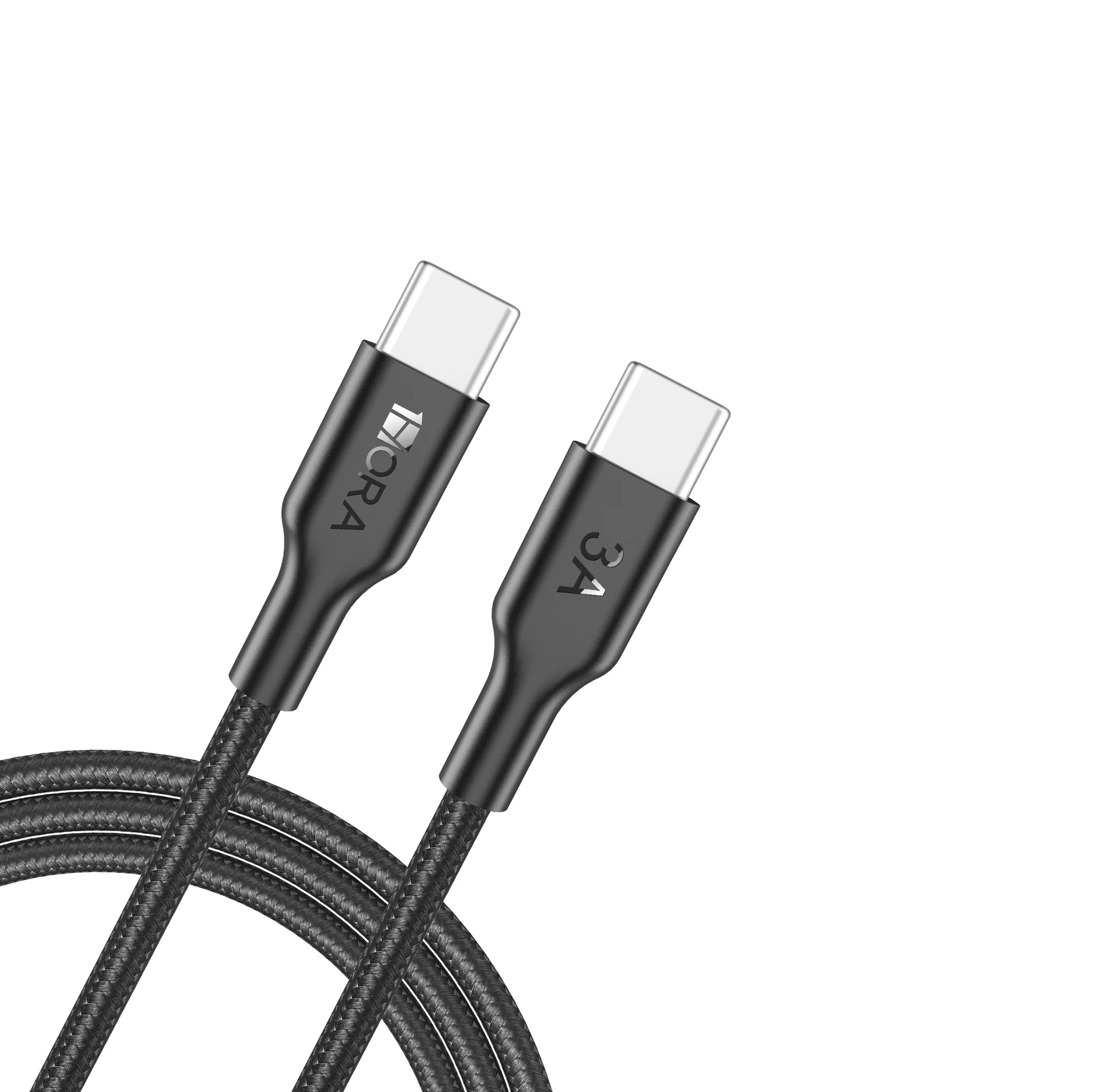 2_86707a7f-2ad1-45db-8ba5-4d6c5b8f82e0 Cable USB Tipo-C a Tipo-C CAB272 1M Trenzado de Poliéster 3A - Imagen 1
