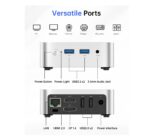 Mini PC ACEMAG Twin Lake N150 | 16GB RAM DDR4 + 256GB SSD | Windows 11 Pro | Dual 4K - Imagen 4