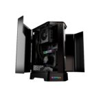 G.SKILL Z5i Mini-ITX – Case Gaming con Vidrio Templado Curvo, Negro, Compatible con GPU 330mm y Radiadores 280mm