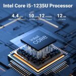 Beelink Mini PC EQi12 – Intel Core i5-1235U (10C/12T, hasta 4.4GHz) | 16GB DDR4 + 500GB SSD - Imagen 2