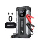 Arrancador de Batería Portátil Sharmeal 4000A – Jump Starter para Autos hasta 10.0L Gas y 8.0L
