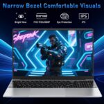 NIAKUN VenBook 15.6” – Windows 11 Pro, Intel Celeron N4020 hasta 2.6GHz, 8GB RAM, 256GB - Imagen 4