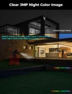 Sistema de Cámaras de Seguridad Hiseeu WiFi Pro 5G/2.4G – Cámaras Dual Lens PTZ 360° - Imagen 2