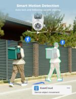 Sistema de Cámaras de Seguridad Hiseeu WiFi Pro 5G/2.4G – Cámaras Dual Lens PTZ 360° - Imagen 4