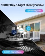 Sistema de Cámaras de Seguridad ZOSI 1080P H.265+ – DVR 8 Canales 5MP Lite con 8 Cámaras Domo Exterior - Imagen 5