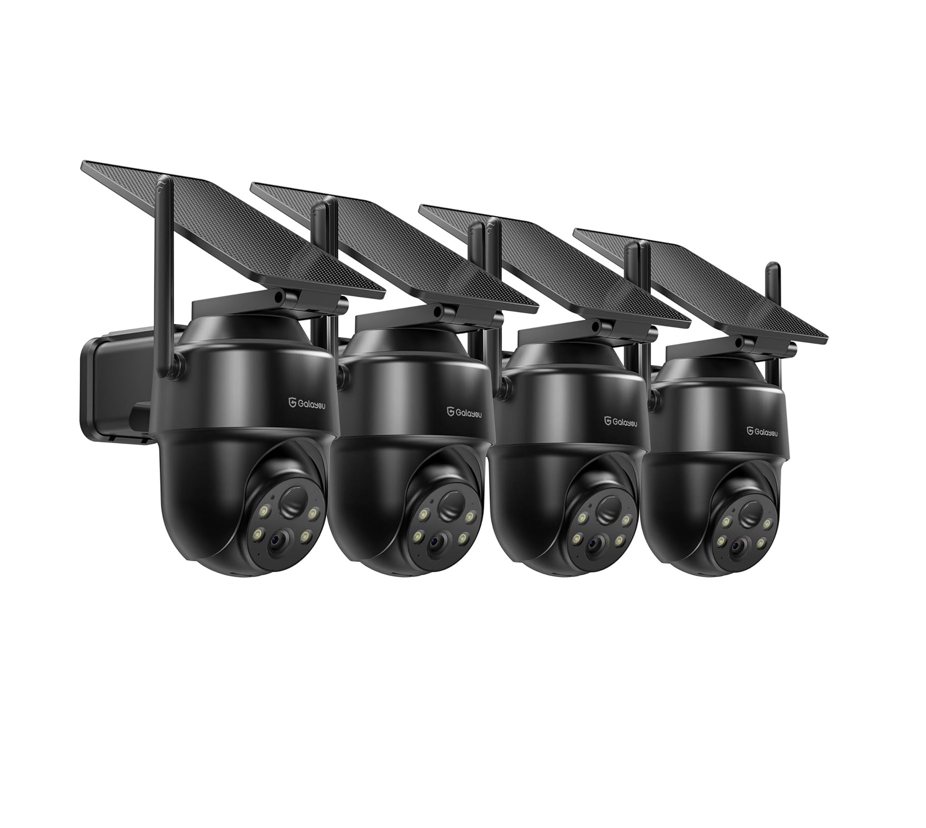 81uuwRo4a9L._AC_SL1500_ Cámara de Seguridad Galayou 2K WiFi Exterior Solar PTZ 360° con Visión Nocturna Color, PIR Humanoide - Imagen 1