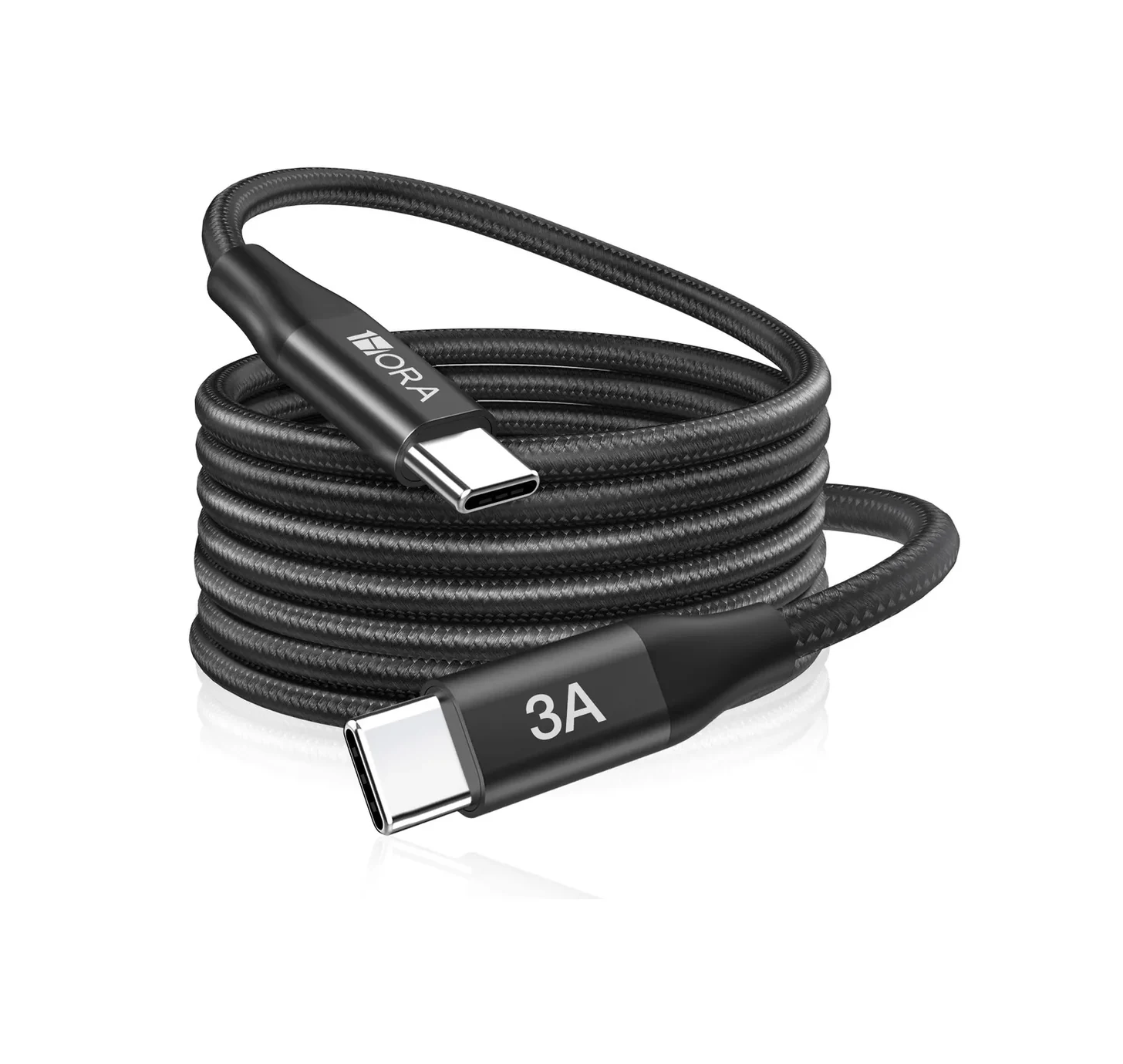 CAB267 Cable USB Tipo-C a Tipo-C CAB267 2M Trenzado 3A - Imagen 1