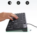 Teclado UGREEN KU004 con Cable 1.5 m – USB-A - Imagen 3