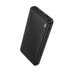 Power Bank 10000 mAh 22.5W + PD 20W | Carga Rápida con 2 USB + 1 USB-C - PB105B - EVERIZ