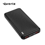 Power Bank 10000 mAh 22.5W + PD 20W | Carga Rápida con 2 USB + 1 USB-C - PB105B - EVERIZ - Imagen 5