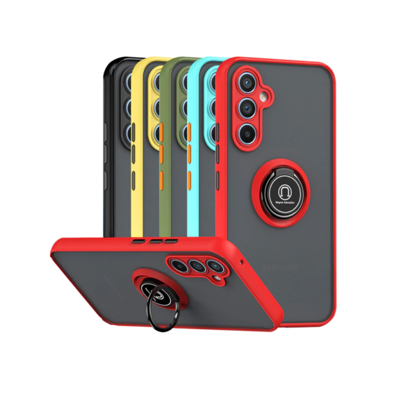 Cover Galaxy A17 con Anillo 360 | Funda Antichoeque