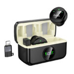 Hoco – Micrófono Inalámbrico L22 Bright 2 en 1 con Estuche (Type-C / Lightning)