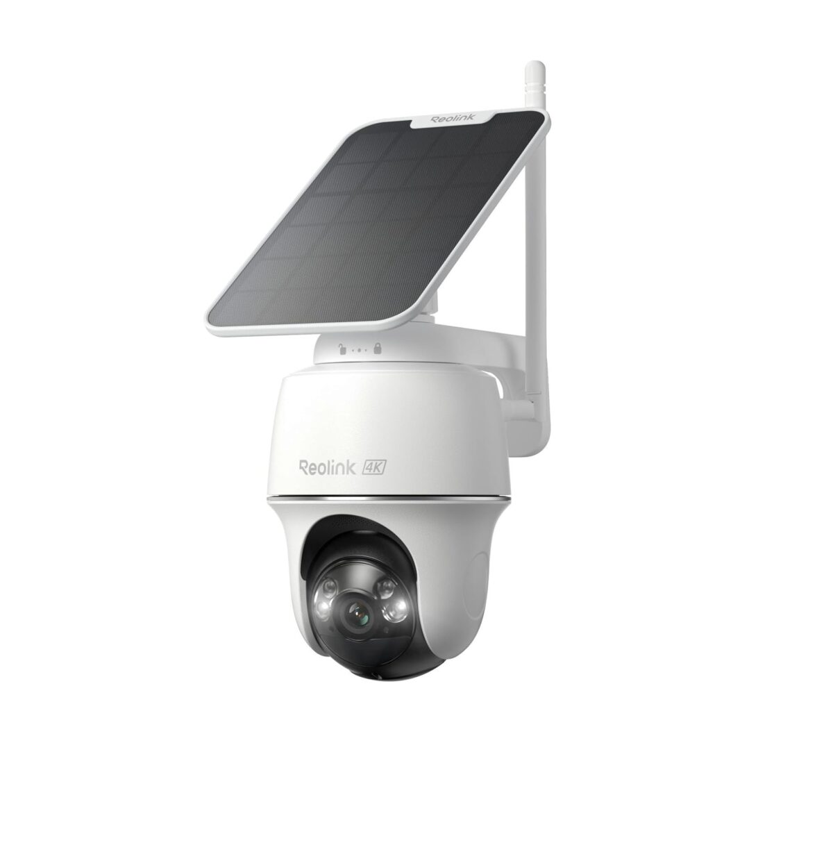 REOLINK Argus PT Ultra – Cámara solar 4K 8MP inalámbrica, visión nocturna color