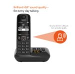 Gigaset A694A – Teléfono inalámbrico con contestador, pantalla de alto contraste - Imagen 2