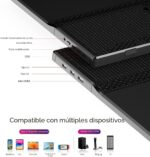 YXK Monitor Portátil 15.6" Full HD 1080P – USB-C & Mini HDMI, Ultra-Slim - Imagen 3