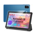 Tablet Android 15 - 10.1" IPS HD, Octa-Core, (8+64GB)