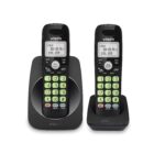 VTech VG131-21 – Teléfono inalámbrico DECT 6.0 con 2 auriculares