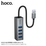 Hoco – Adaptador HB1B 4 en 1 USB a USB 3.0 con Velocidad 5Gbps - Imagen 3