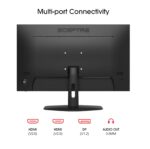 Monitor Gaming Sceptre 27” FHD 100Hz 1ms – HDMI x2, DisplayPort, 100% sRGB, FreeSync y Altavoces Integrados (E275W-FW100T) - Imagen 4
