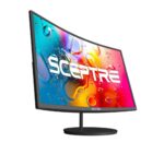 Monitor Curvo Sceptre 24” Full HD 75Hz – HDMI y VGA, Altavoces Integrados, Diseño VESA (C248W-1920RN)