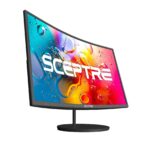 Monitor Curvo Sceptre 24” Full HD 75Hz – HDMI y VGA, Altavoces Integrados, Diseño VESA (C248W-1920RN)