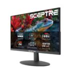 Monitor Gaming Sceptre 22” FHD 144Hz – HDMI y DisplayPort, Altavoces Integrados, Diseño Sin Bordes (E225W-FW144 2026)