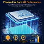 Laptop OTVOC DGBook 15.6” FHD IPS – Intel Core m3-8100Y, 4GB RAM, 128GB SSD, Windows 11 - Imagen 6