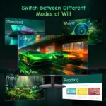 Monitor SANSUI 24” Full HD 100Hz – HDMI y VGA, Cuidado Visual, Diseño Sin Marco Compatible VESA - Imagen 6