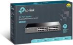 Switch Ethernet TP-Link 24 Puertos Gigabit TL-SG1024S Rack 1U Metálico Plug & Play Sin Ventilador - Imagen 4