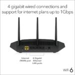 Router WiFi 6 NETGEAR Nighthawk AX3000 RAX36 Dual Band 3Gbps Cobertura 2000 ft² - Imagen 2