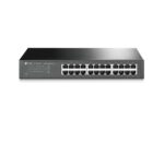 Switch Ethernet TP-Link 24 Puertos Gigabit TL-SG1024S Rack 1U Metálico Plug & Play Sin Ventilador