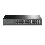 Switch Ethernet TP-Link 24 Puertos Gigabit TL-SG1024S Rack 1U Metálico Plug & Play Sin Ventilador