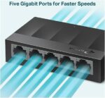 Switch Ethernet TP-Link Litewave 5 Puertos Gigabit Plug & Play - Imagen 2