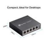 TP-Link TL-SG105S-M2 | Switch Ethernet Multi-Gigabit 2.5G de 5 puertos - Imagen 4
