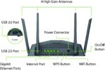 Router WiFi D-Link AC2600 Dual Band MU-MIMO Smart Mesh DIR-2640 - Imagen 2