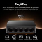 Switch Ethernet Tenda SG105 5 Puertos Gigabit - Imagen 2