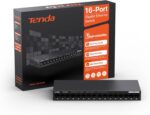 Switch Tenda TEG1016M 16 Puertos Gigabit 10/100/1000 Plug & Play Metálico - Imagen 8