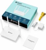 Router WiFi AC1200 U-SPEED Dual Band Gigabit EasyMesh 4 Antenas Modo Repetidor - Imagen 4