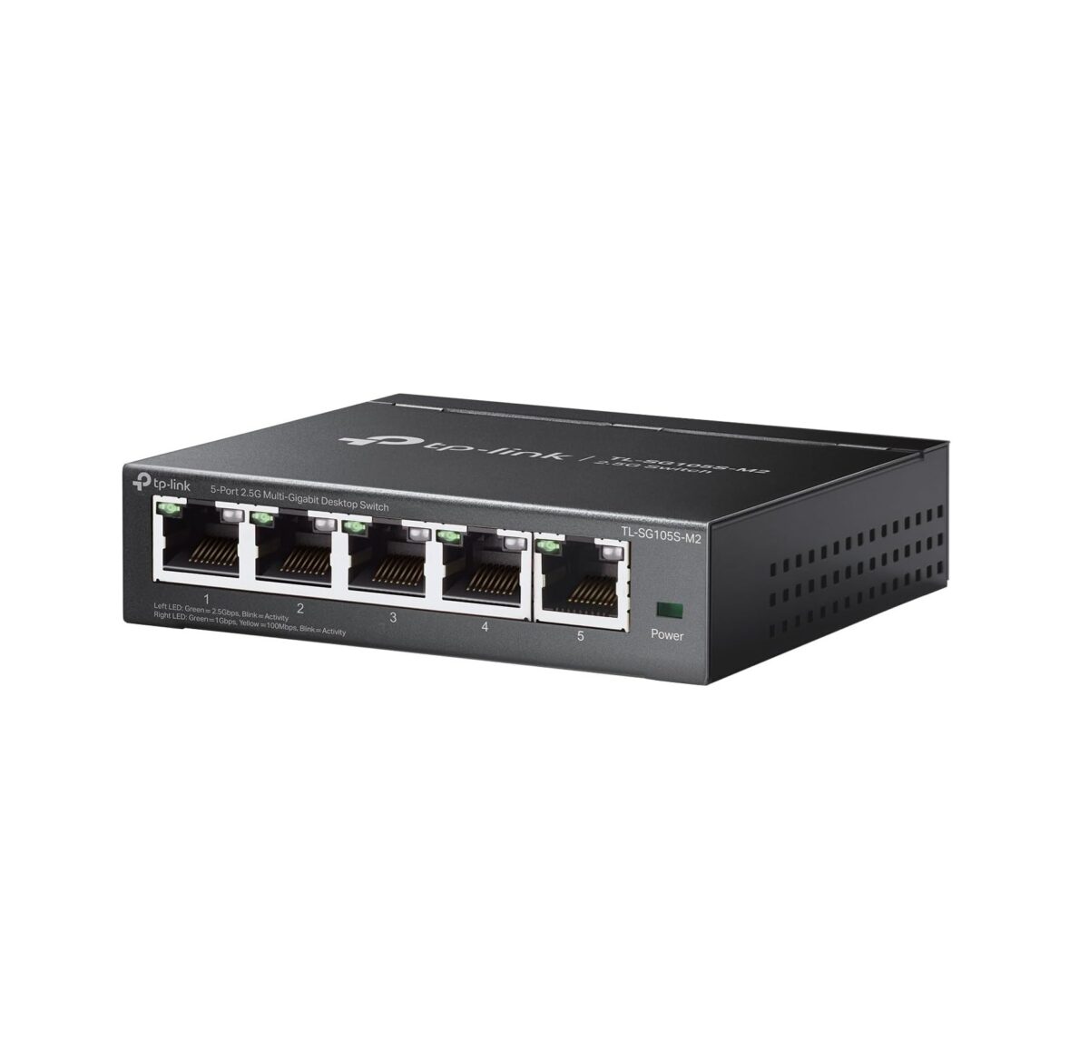 TP-Link TL-SG105S-M2 | Switch Ethernet Multi-Gigabit 2.5G de 5 puertos