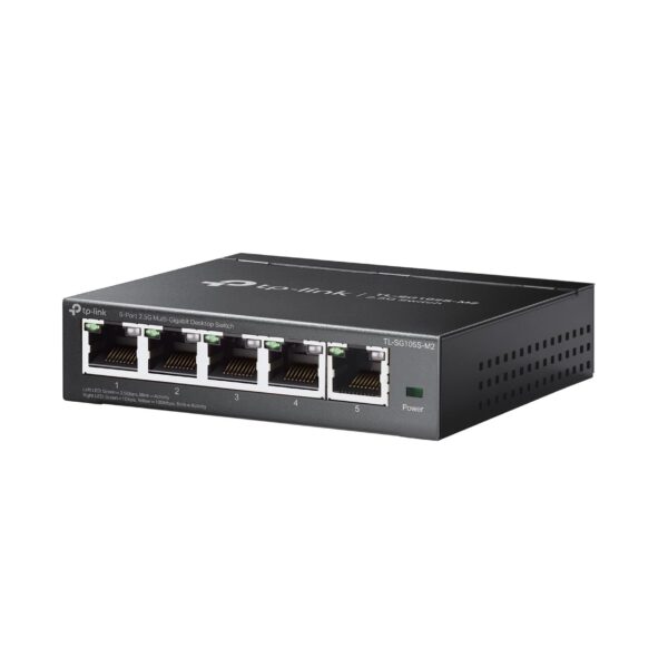 TP-Link TL-SG105S-M2 | Switch Ethernet Multi-Gigabit 2.5G de 5 puertos