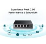 TP-Link TL-SG105S-M2 | Switch Ethernet Multi-Gigabit 2.5G de 5 puertos - Imagen 2