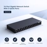 Switch Tenda TEG1016M 16 Puertos Gigabit 10/100/1000 Plug & Play Metálico - Imagen 7