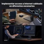 Switch Ethernet UGREEN 5 Puertos Gigabit RJ45 Plug & Play Compacto - Imagen 4