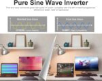 Inversor Solar Híbrido SUMRY 4000W 24V a 120V Onda Pura con MPPT 140A y Pantalla LCD Táctil - Imagen 2