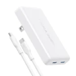 Cargador Rápido 1Hora GAR323 GaN 65W con 2 Puertos USB-C y Cable Tipo C - Imagen 2